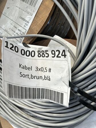 2 stk. tromler inkl. Kabel