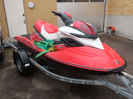 Jetski SEA DOO RXP 215 + JETTRADE AQUA Trailer