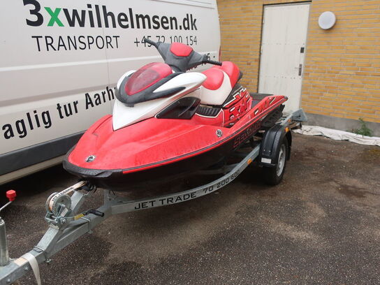 Jetski SEA DOO RXP 215 + JETTRADE AQUA Trailer