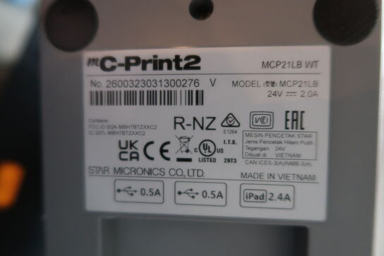 Printer LEXMARK M1342 og Labelprinter MC-PRINT2