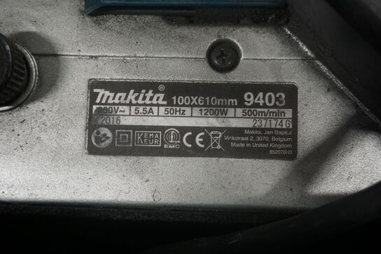 Slibemaskine, MAKITA 