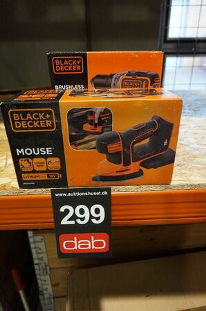 Black&Decker 18V Boremaskine og slibemus