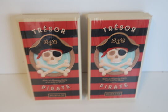 2 pk. Trésor Pirate, Large Box - Billes & co 