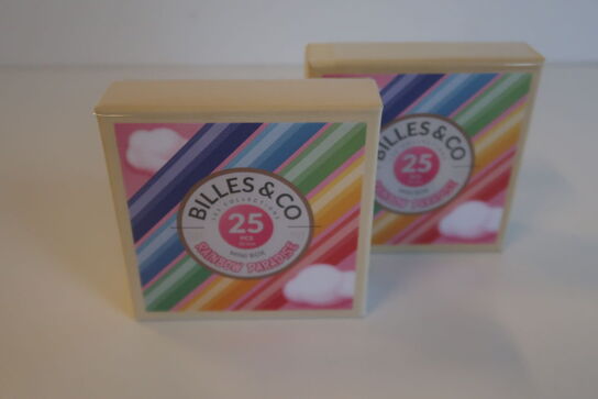 2 pk. Rainbow paradise, mini box - Billes & co