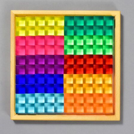 100 stk Lucentcubes - Bauspiel