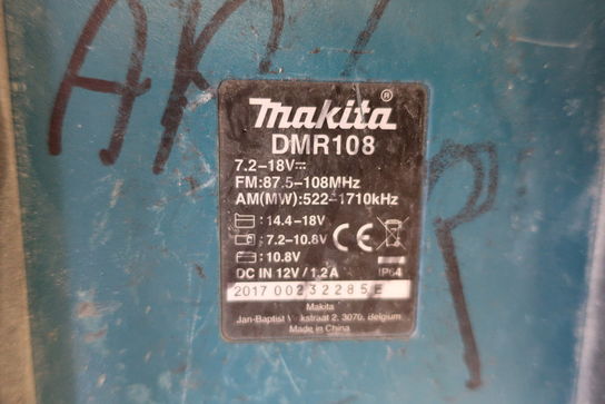 Radio MAKITA DMR108