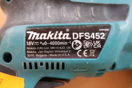 Gipsskruemaskine MAKITA DFS452