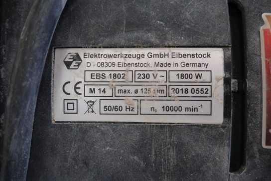 Betonsliber EIBENSTOCK EBS 1802