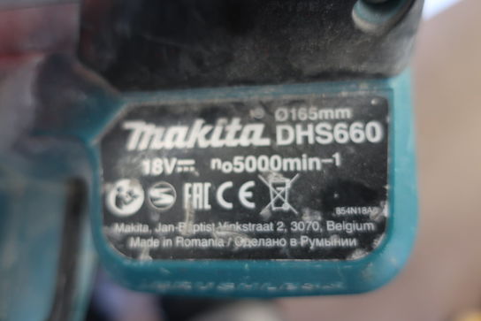 Rundsav MAKITA DHS660