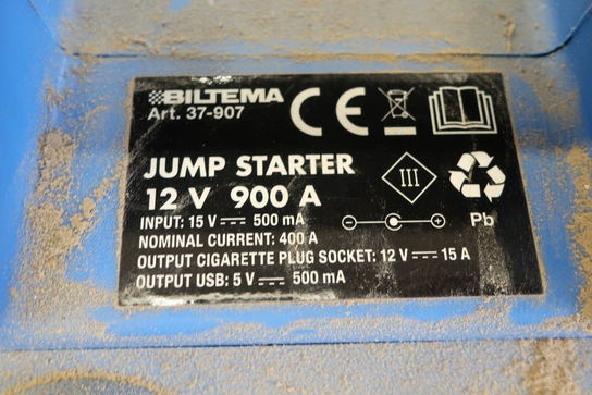 Batterilader BILTEMA JUMP STARTER