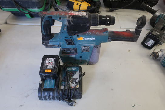 Borehammer og støvsamler MAKITA DHR243 - DX02