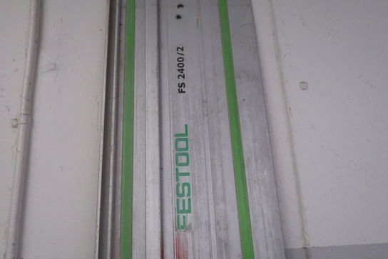 2 stk. føringsskinner FESTOOL 170 og 240 cm. 