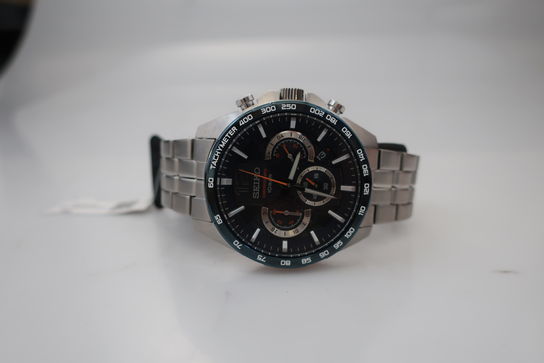 Herreur SEIKO SSB345P1 Chrono stål