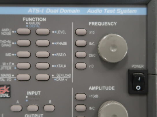 Audio Test System ATS-1 Dual Domain AUDIO PRECISION