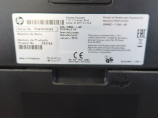 Printer HP LaserJet Pro 400
