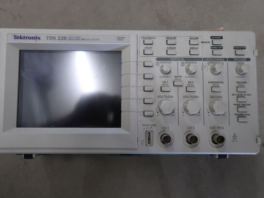 Two Channel Digital Real-Time Oscilloscope TEKTRONIX TDS 220