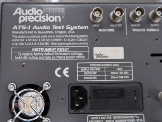 Audio Test System ATS-1 Dual Domain AUDIO PRECISION