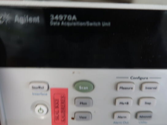 Data Acquisition/Switch Unit AGILENT 34970A