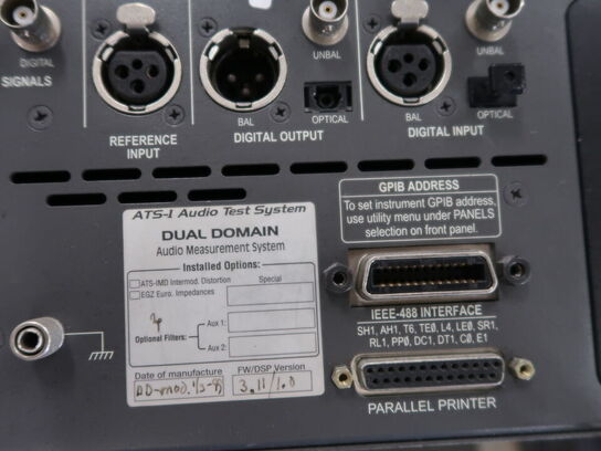 Audio Test System ATS-1 Dual Domain AUDIO PRECISION