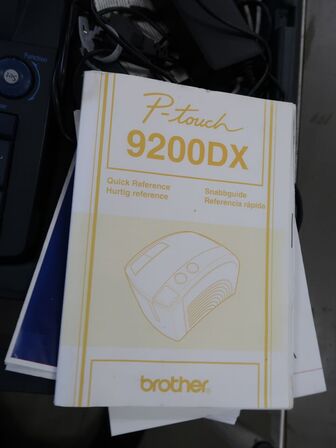 Labelmaskine Brother P-touch 9600