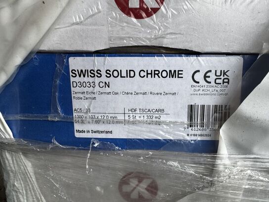 160,56 kvm. gulv SWISS SOLID CHROME D3033 CN