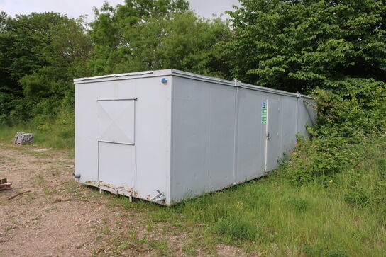 Mandskabsvogn m. bad, toilet og møderum