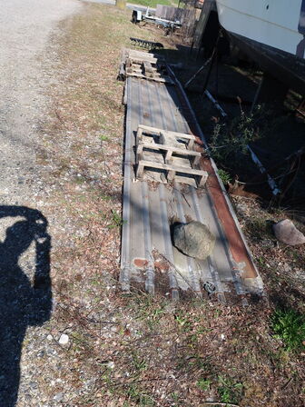 Trapezplader Galvaniseret 8 stk