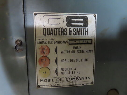 Automatisk Båndsav QUALTERS & SMITH B7A
