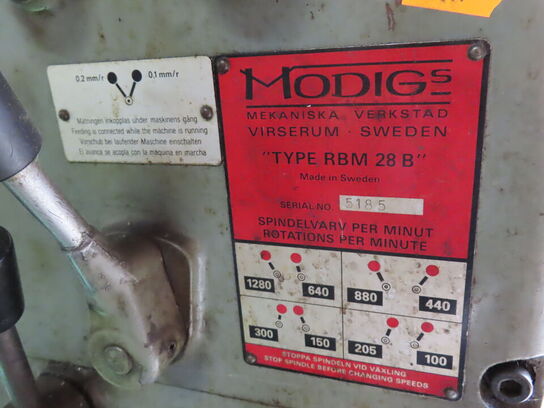Radialboremaskine MODIGS RBM 28 B