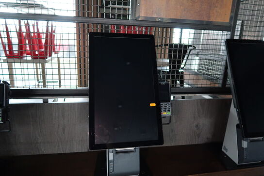 	All-in-one touch computer ELO ESY22i5 med bonprinter samt dankortterminal