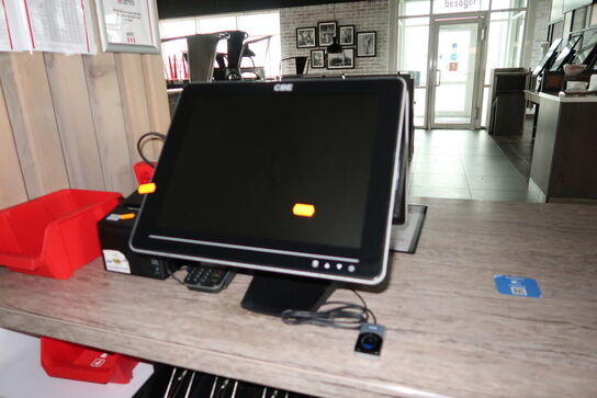 Kasseapparat CBE, bonprinter, pengeskuffe m.m.