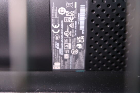 	All-in-one touch computer ELO ESY22i5 med bonprinter samt dankortterminal