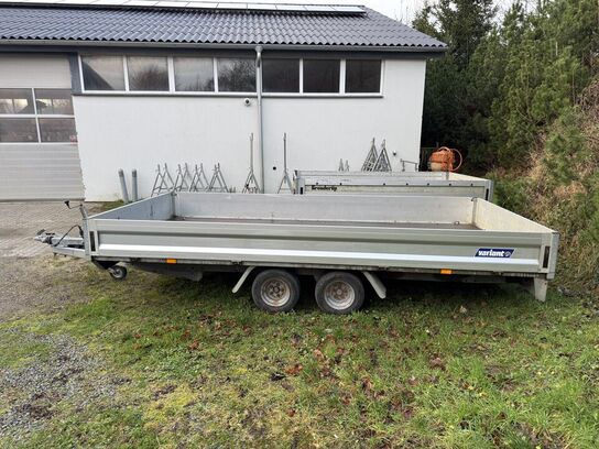 Boogietrailer, Variant 3021P4-10 - 3000 kg