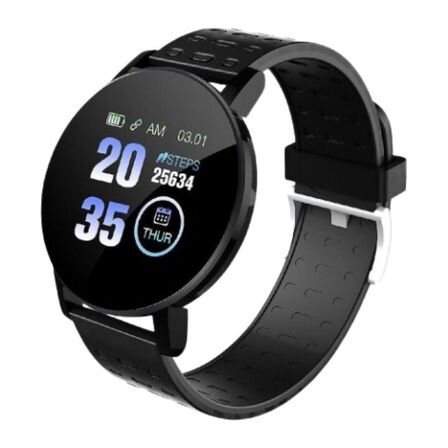 3 stk. Smartwatch 119 Plus Sort