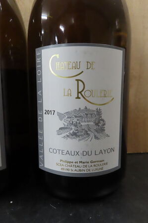 2 fl. Dessertvin CHATEAU LA ROULERIE 75cl.