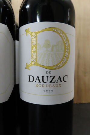 6 fl. Rødvin DE DAUZAC 75cl.