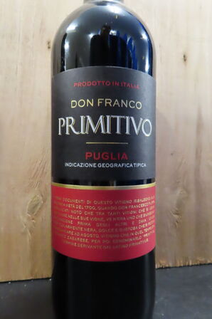 4 fl. Rødvin DON FRANCO 75cl.