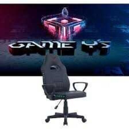 Game YS Junior RGB Gamerstol - Sort