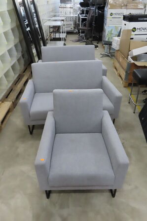 2 stk. Loungesofaer samt loungestol