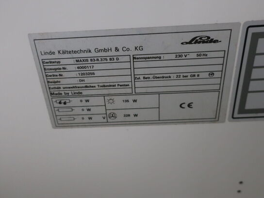 5 fag køledisk LINDE MAXIS 83.375 B4 D