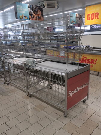4 salgsbure på hjul
