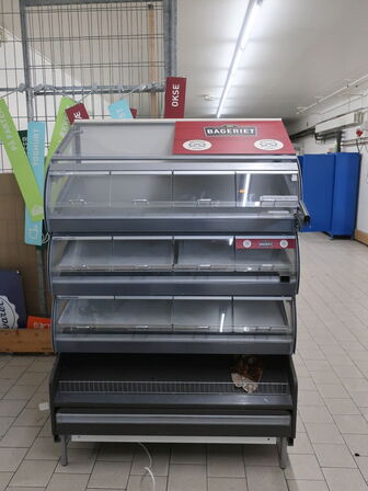 Salgsdisplay til brødvarer