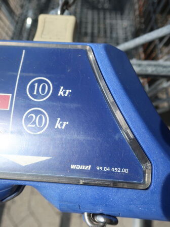 11 stk. indkøbsvogne