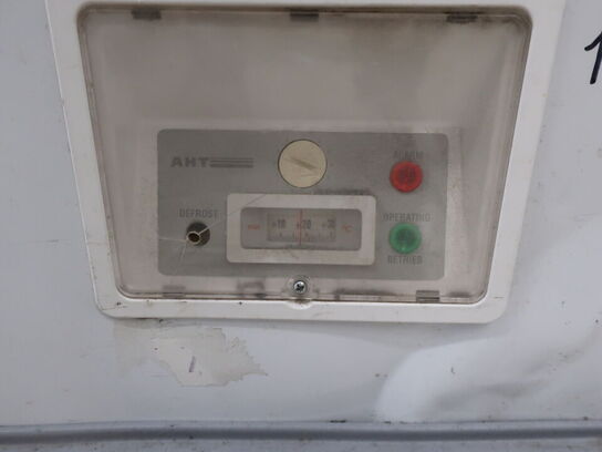 2 stk. AHT Paris 250 frysedisk inkl. salgsdisplay mellem fryserne