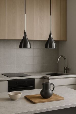 2 stk. norr11 le six pendant ø12 cm – sort(ubrugt)