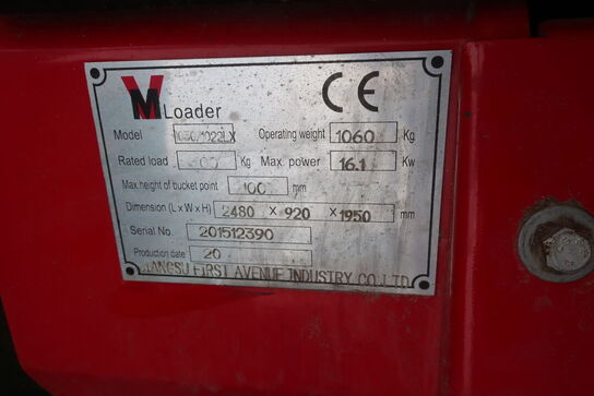 Minilæsser VM Loader 1022 LX