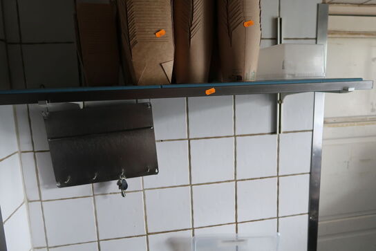 2 stk. fødevarehylder