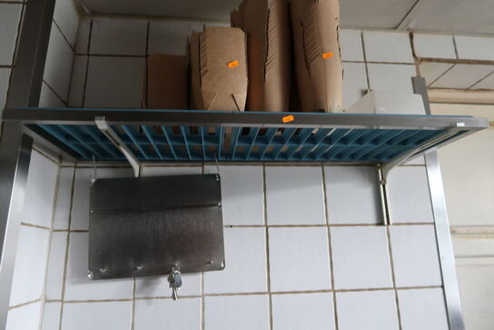 2 stk. fødevarehylder