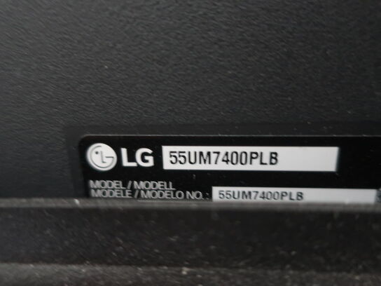 55" tv LG 55UM7400PLB