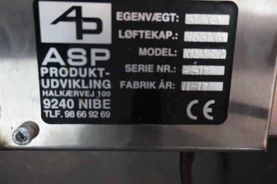 Busk Elektrisk ladkran 12V (MOMSFRI)